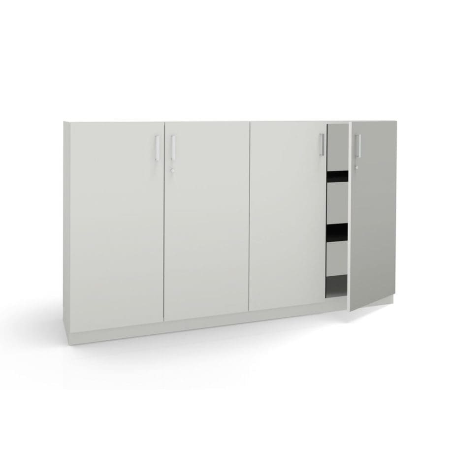 office cupbord hinged doors