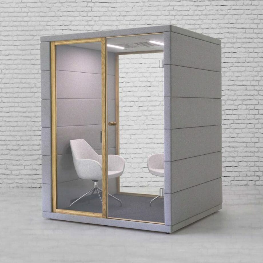 microoffice qubic acoustic meeting room silentlab