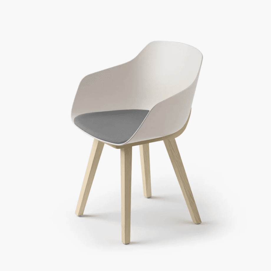 Alki | Kuskoa Bi Chair Bioplastic With Pad