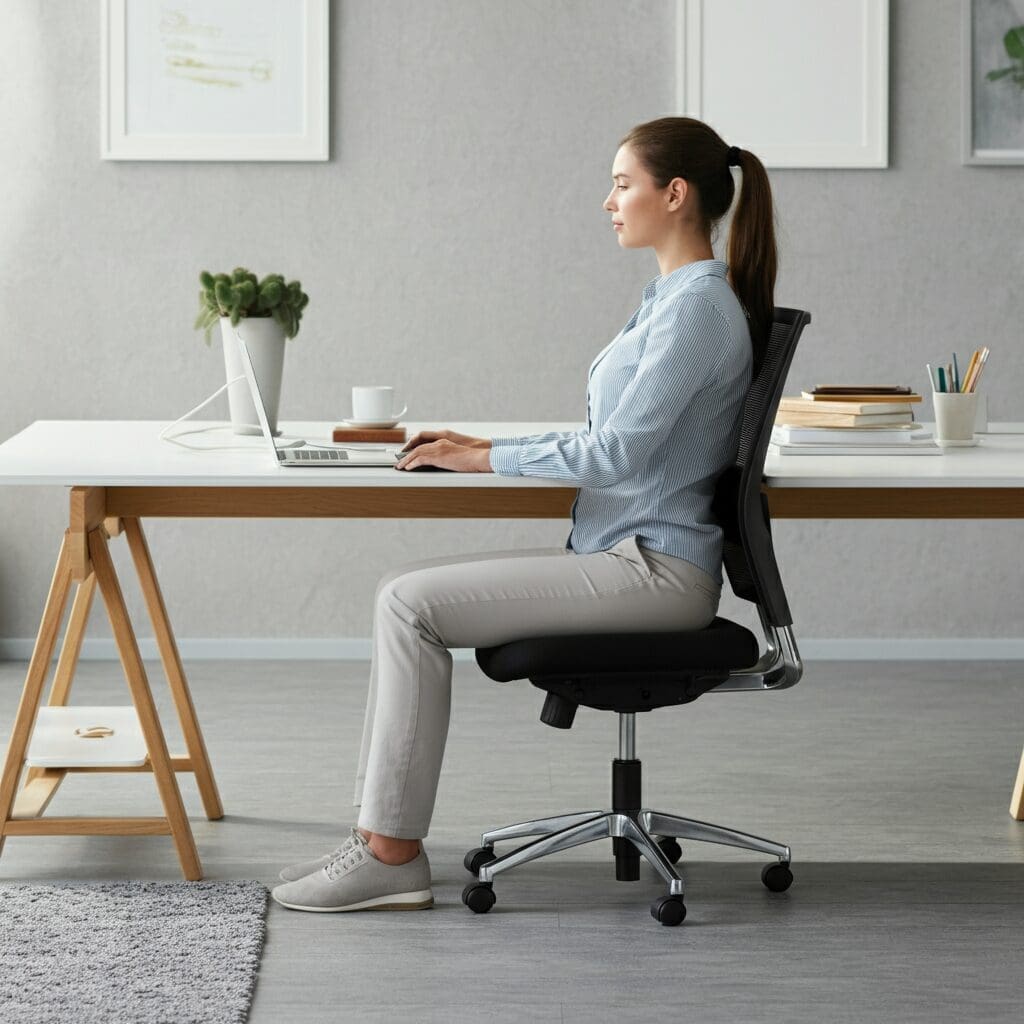 composants clés de l’aménagement ergonomique Ajustez votre chaise